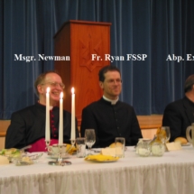 Msgr. Newman Fr. Ryan Abp. Exner2